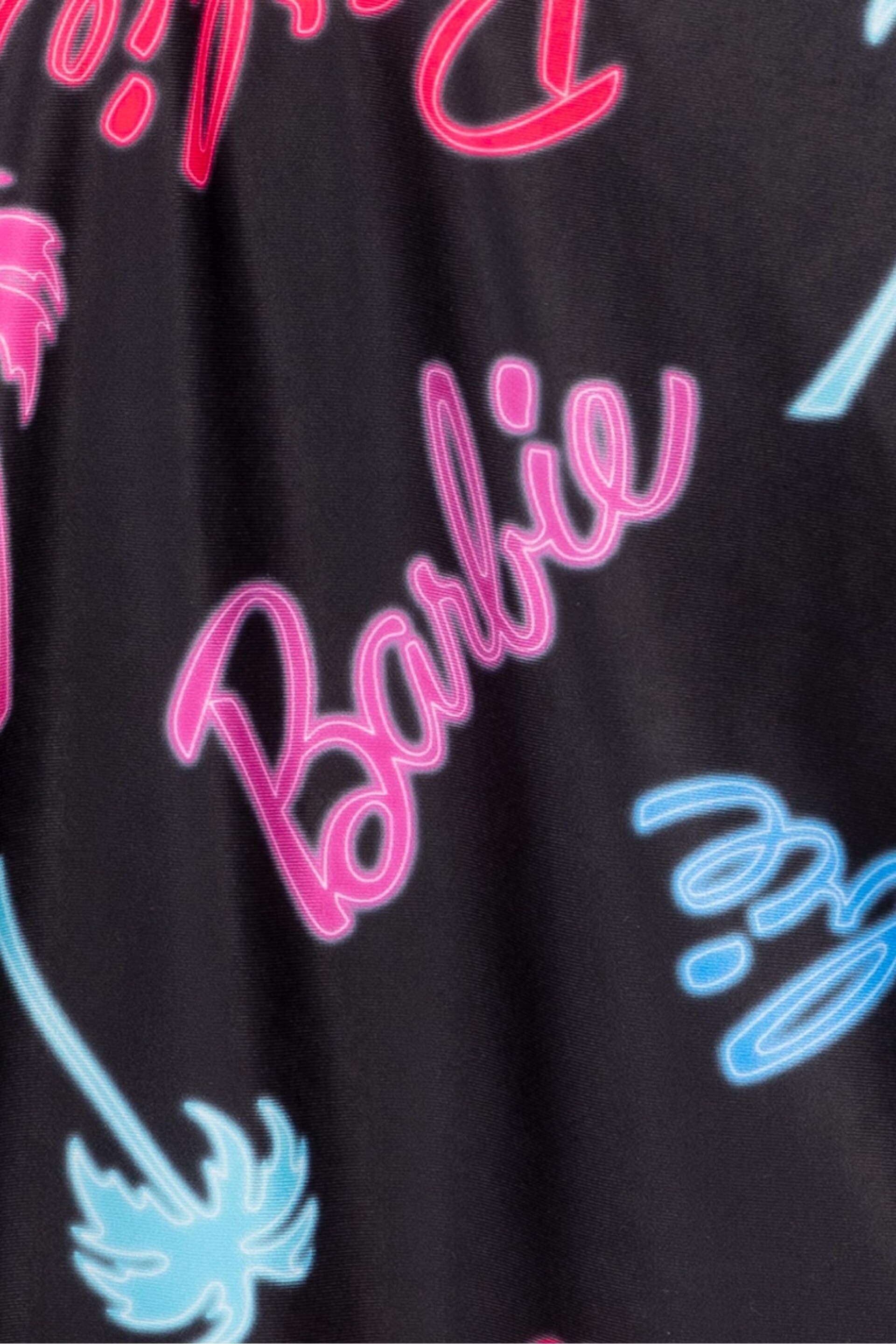 Vanilla Underground Black Ladies Barbie Print Swimsuit - Image 10 of 10