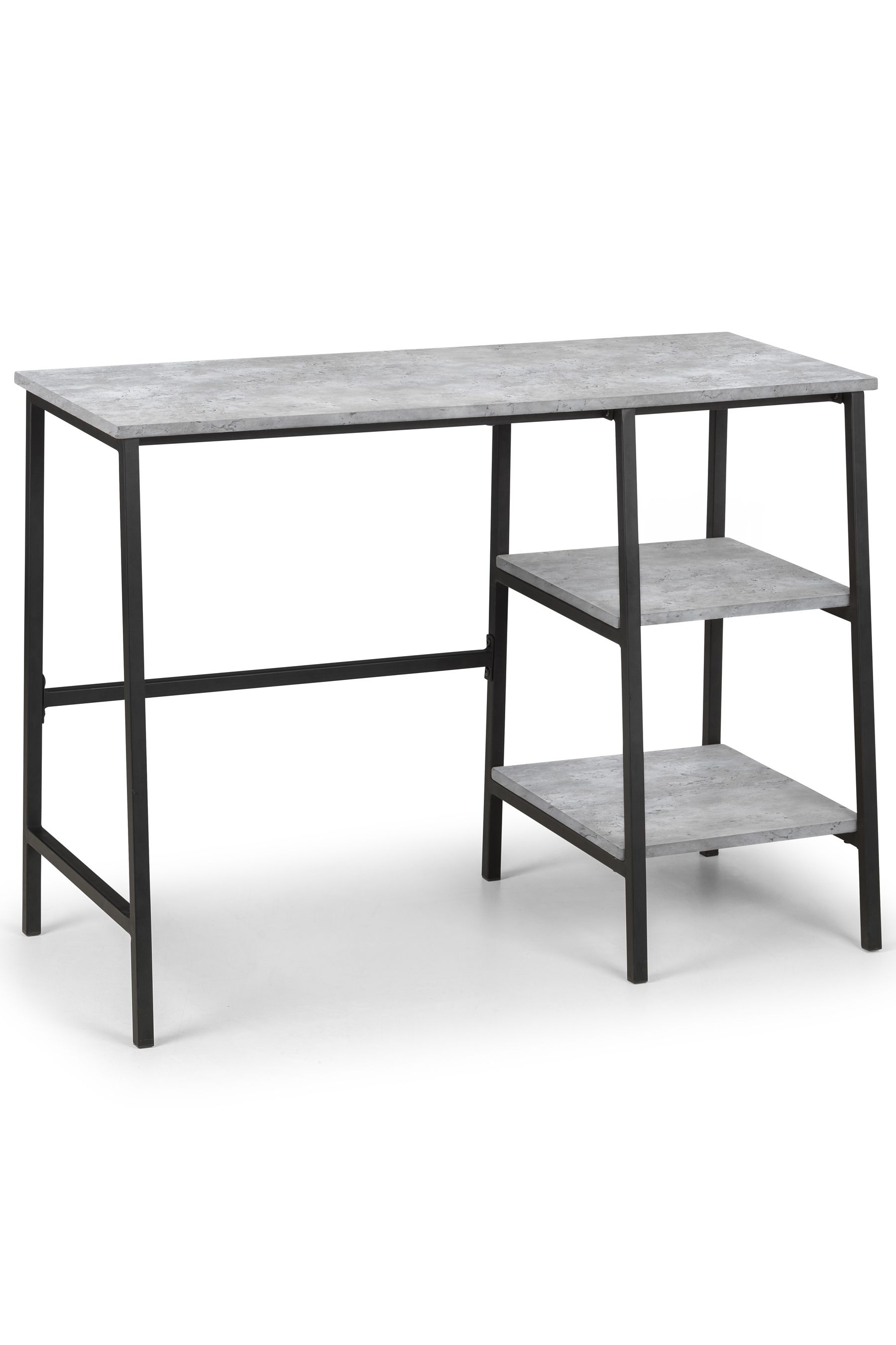 Buy Julian Bowen Grey Staten Concrete Effect Desk from the Next UK