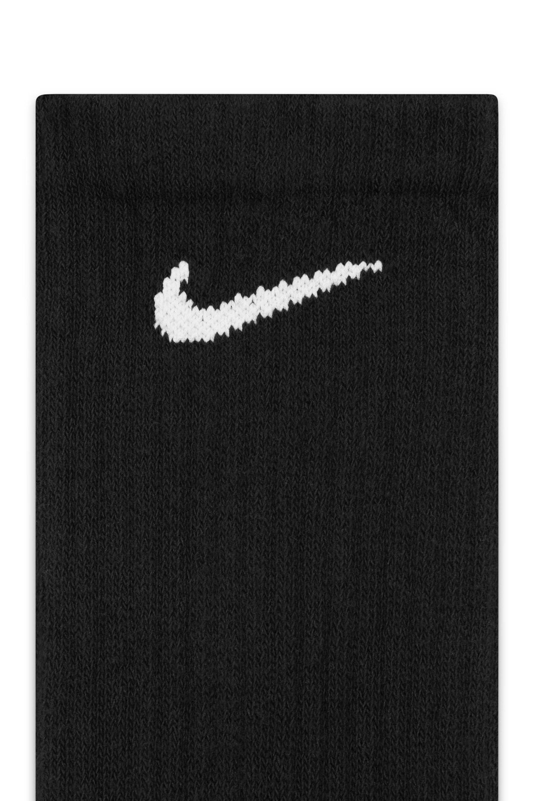 All black nike socks sales