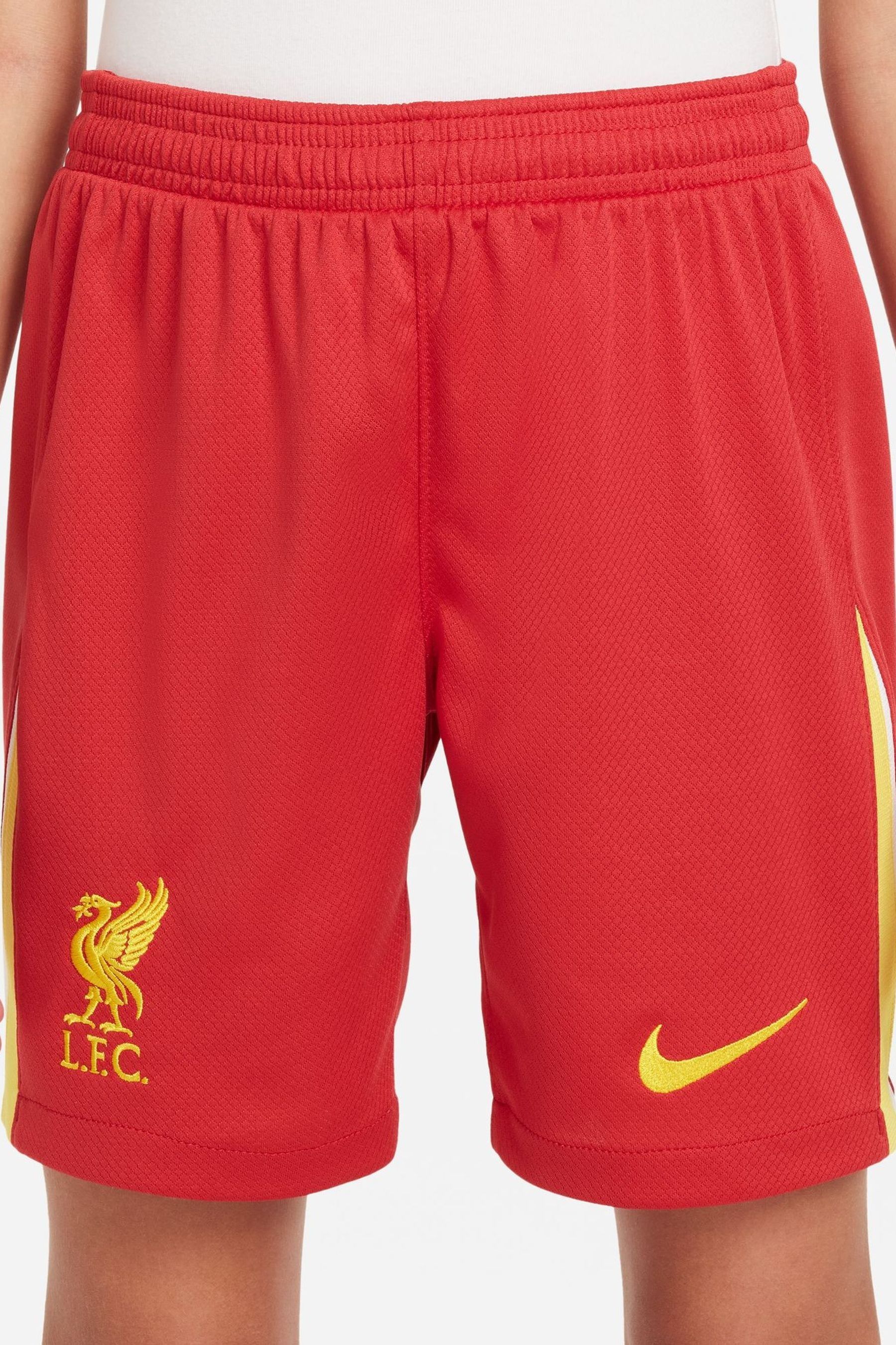 Buy Nike Red Jr. Liverpool FC 24 25 Home Stadium Football Shorts from the Next UK online shop