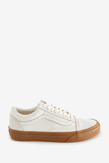 Vans Womens Old Skool Gum Sole Trainers