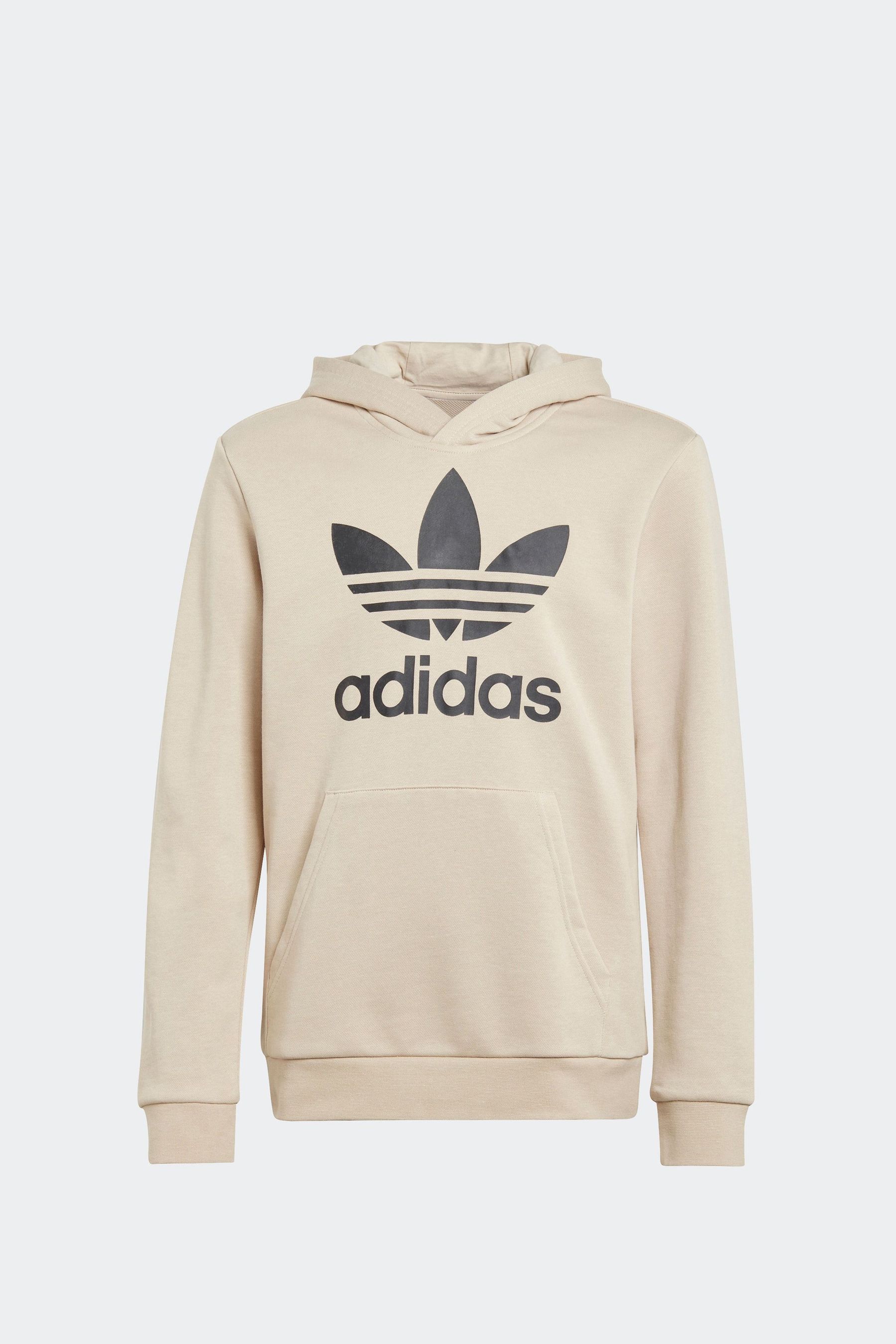 Boys adidas cheap trefoil hoodie