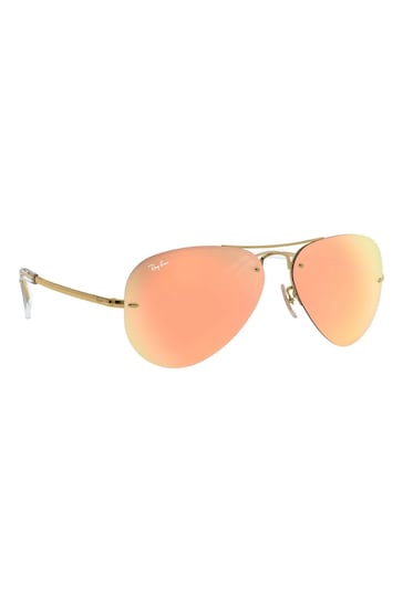Buy Ray-Ban Aviator Lightforce Sunglasses from the Next UK online shop