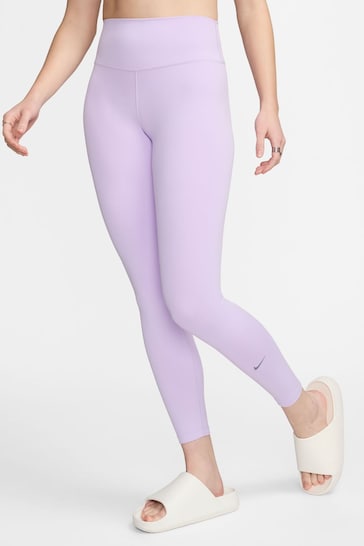 Nike Lilac Purple Dri-FIT One High Waisted Leggings