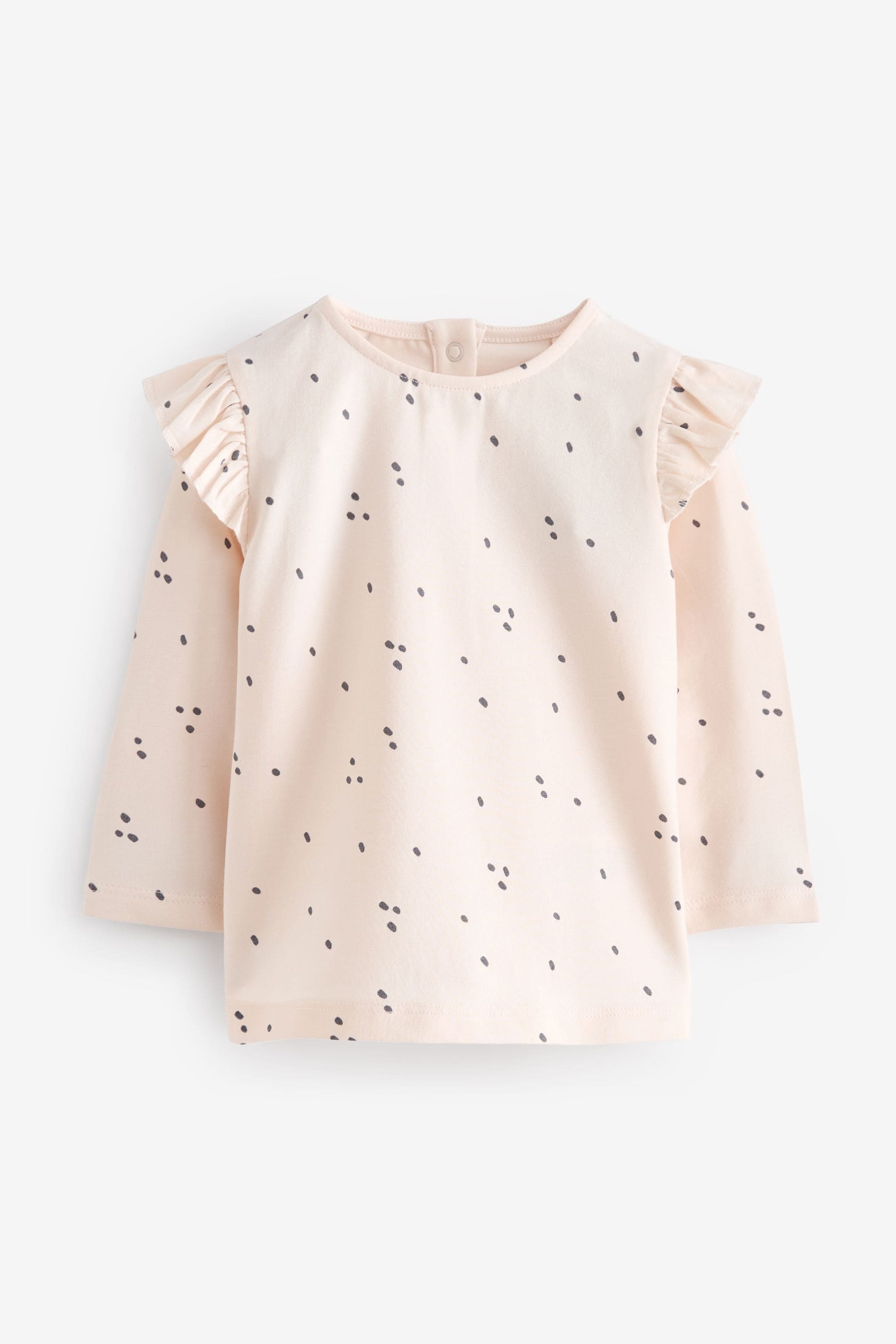 Buy Pink Grey Baby Long Sleeve Tops 4 Pack from the Next UK online shop