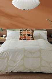 Orla Kiely Cream Block Garden Pillow Cases - Image 2 of 3