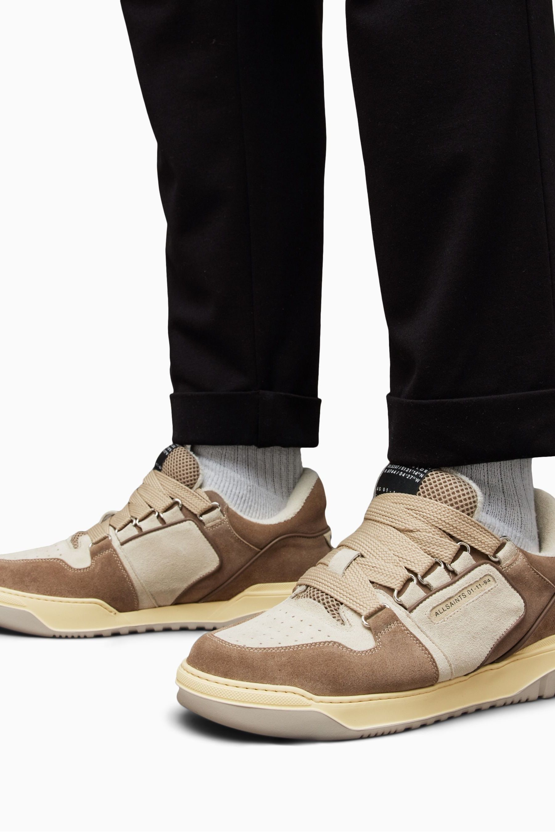 Nude in sneakers sales