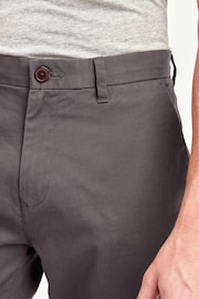 Dark Grey Relaxed Fit Stretch Chino Trousers - Image 3 of 3