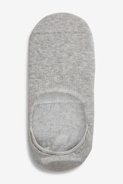 Grey Invisible Trainer Socks Five Pack - Image 2 of 6