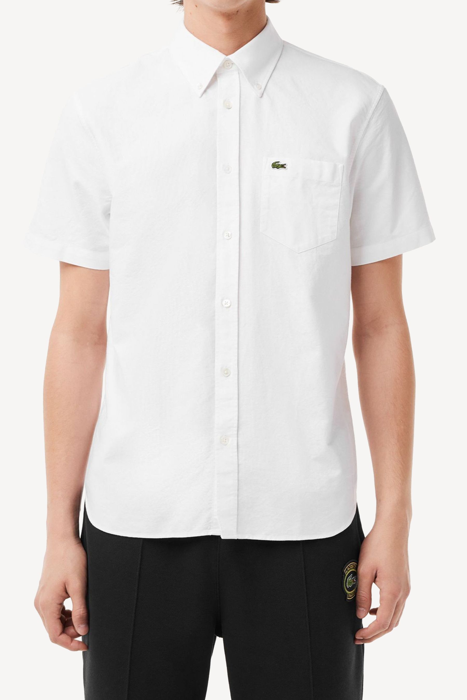 Buy Lacoste Short Sleeve Oxford 100 Cotton Shirt from Next Australia