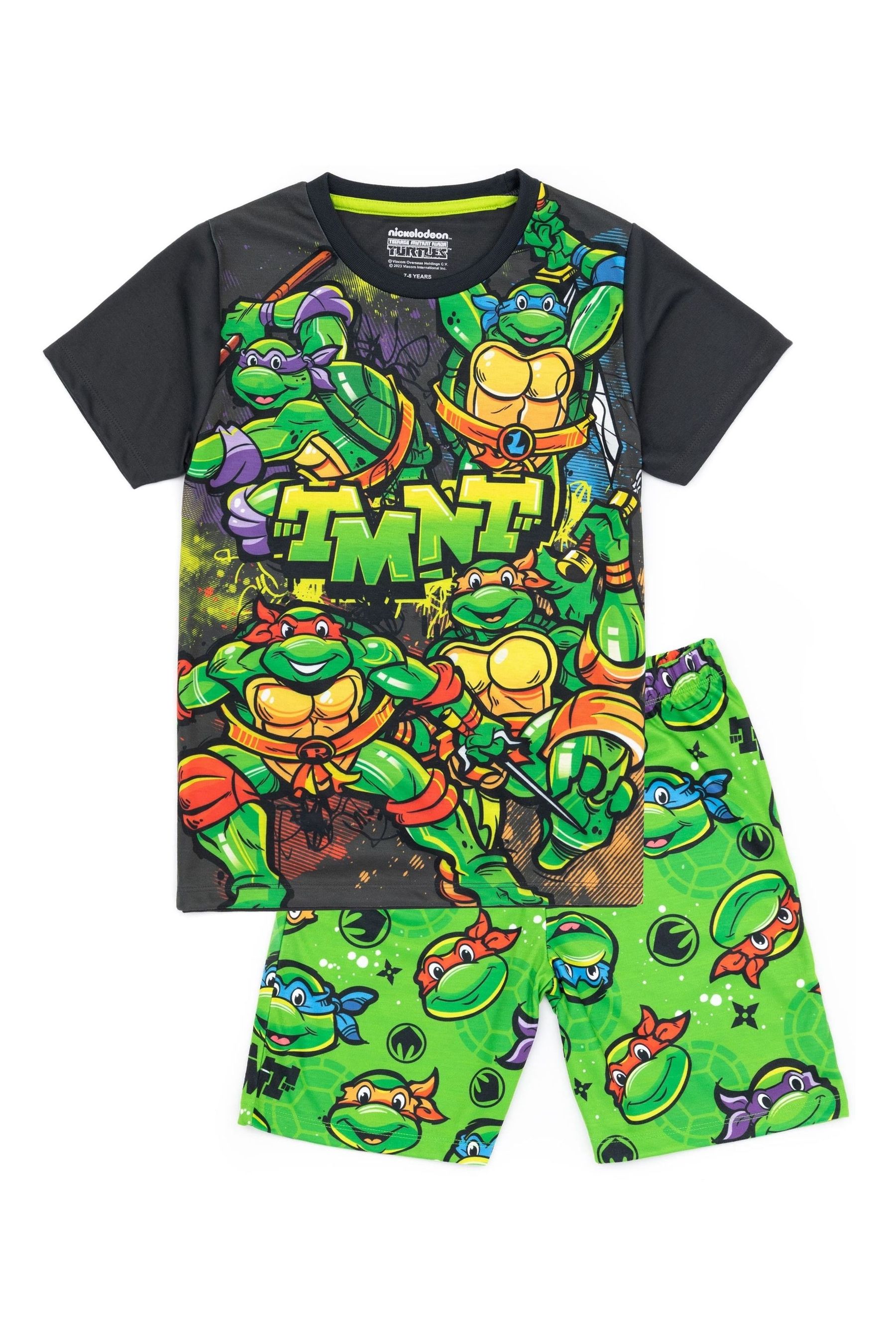 Buy Vanilla Underground Green Boys Ninja Turtles Short Pyjamas from the Next UK online shop