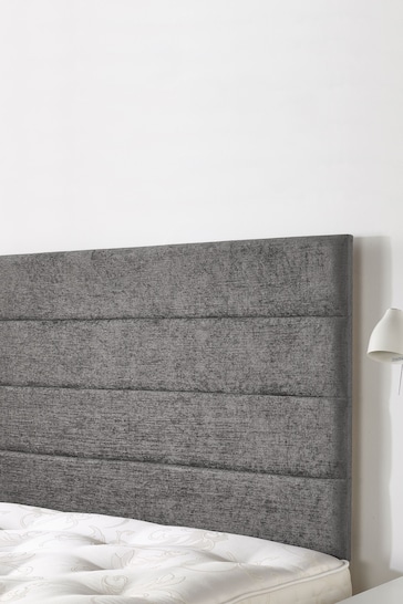 Aspire Furniture Charcoal Grey Headboard