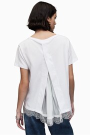 AllSaints White Lee T-Shirt - Image 2 of 8
