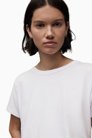 AllSaints White Lee T-Shirt - Image 7 of 8