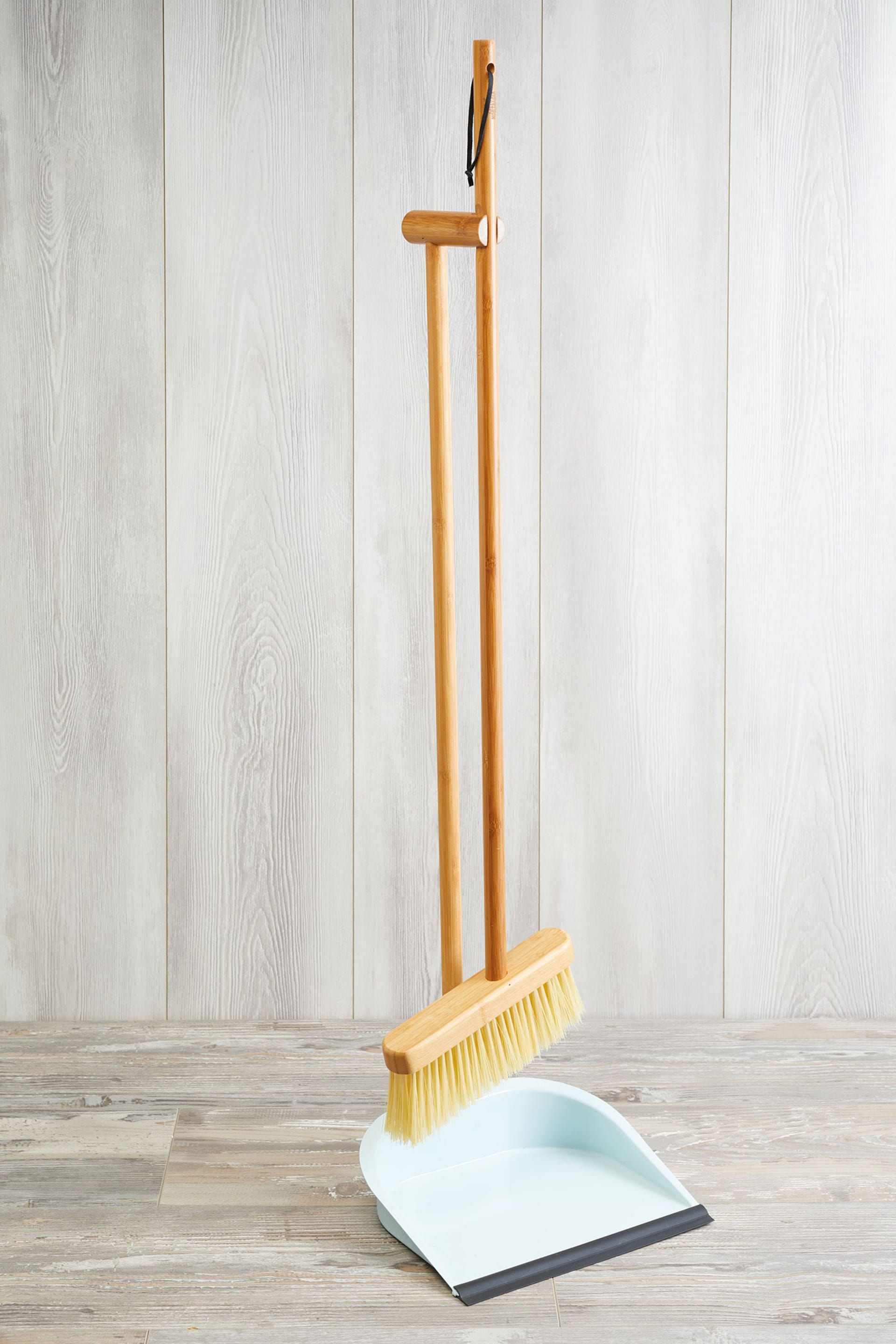 Brown Upright Dustpan Brush - Image 1 of 1