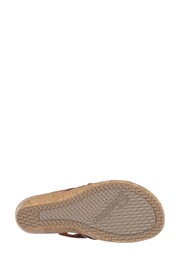 Skechers Brown Beverlee Hot Spring Sandals - Image 5 of 5