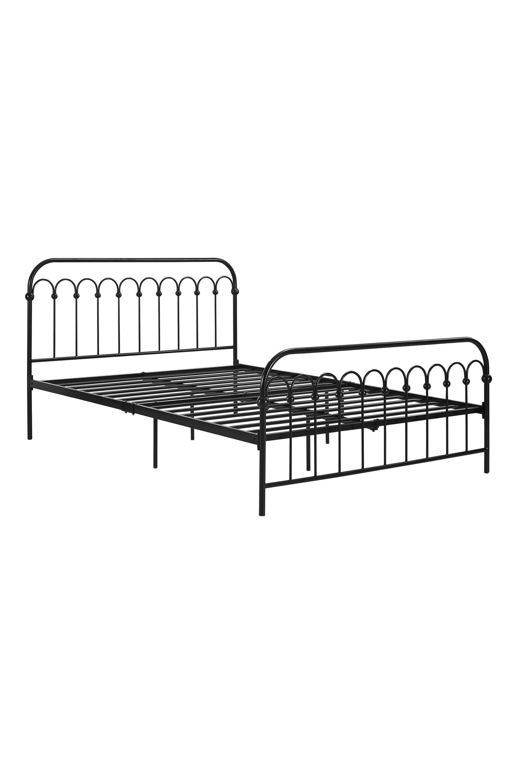 Novogratz black metal hot sale bed