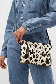 Animal Leather Cross-Body Bag - Image 3 of 9