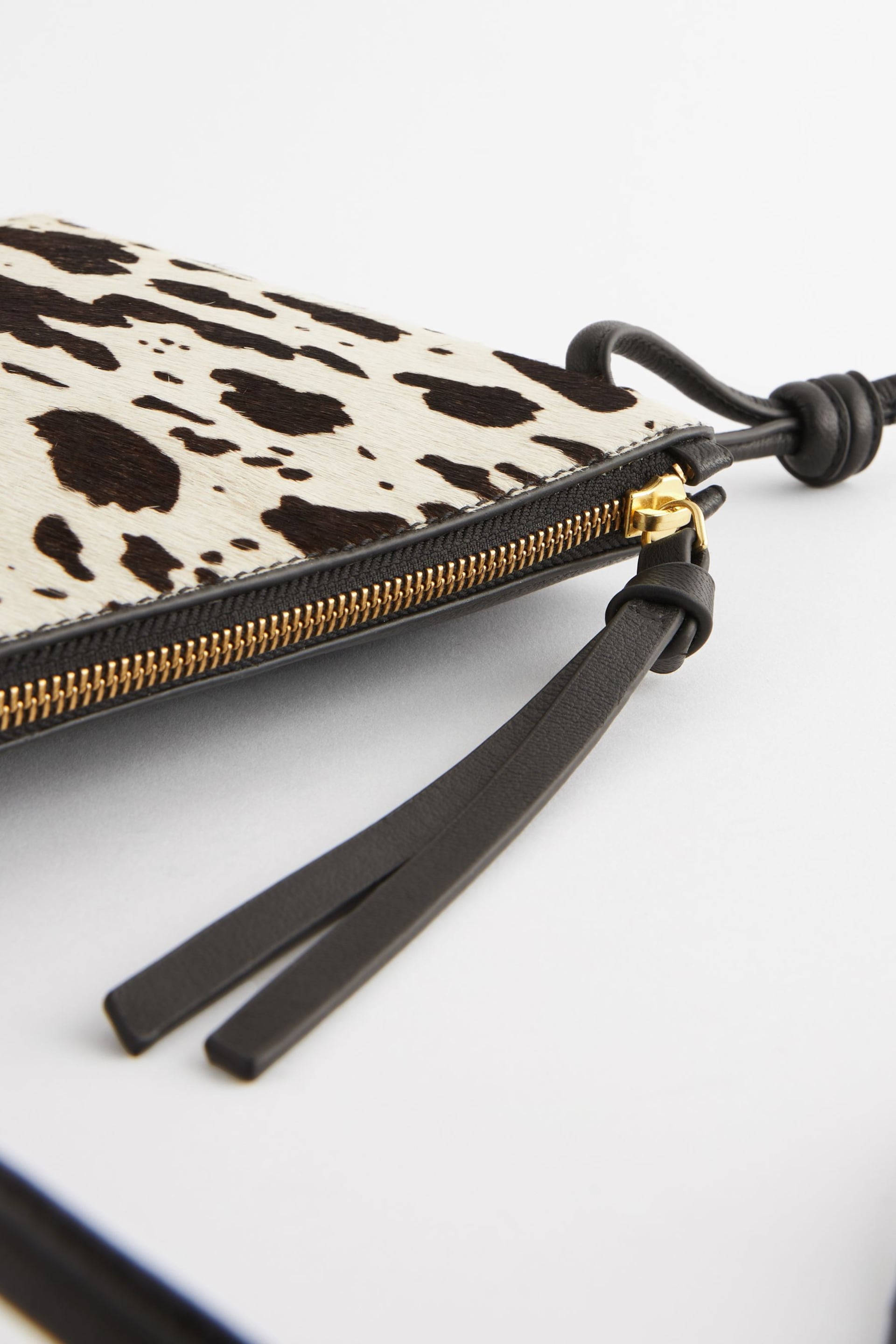 Animal Leather Cross-Body Bag - Image 8 of 9