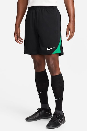 Nike Black/ Chrome Strike Dri-FIT Training Shorts