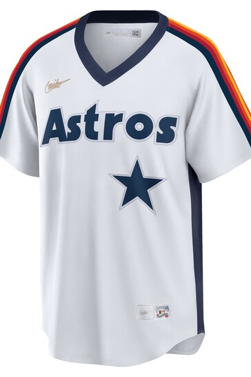 Nike White Houston Astros Nike Official Replica Cooperstown 1986 Jersey