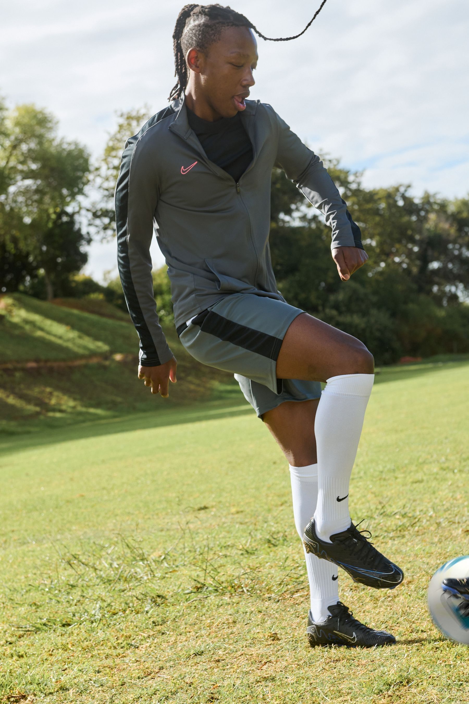 Nike football training tracksuit top