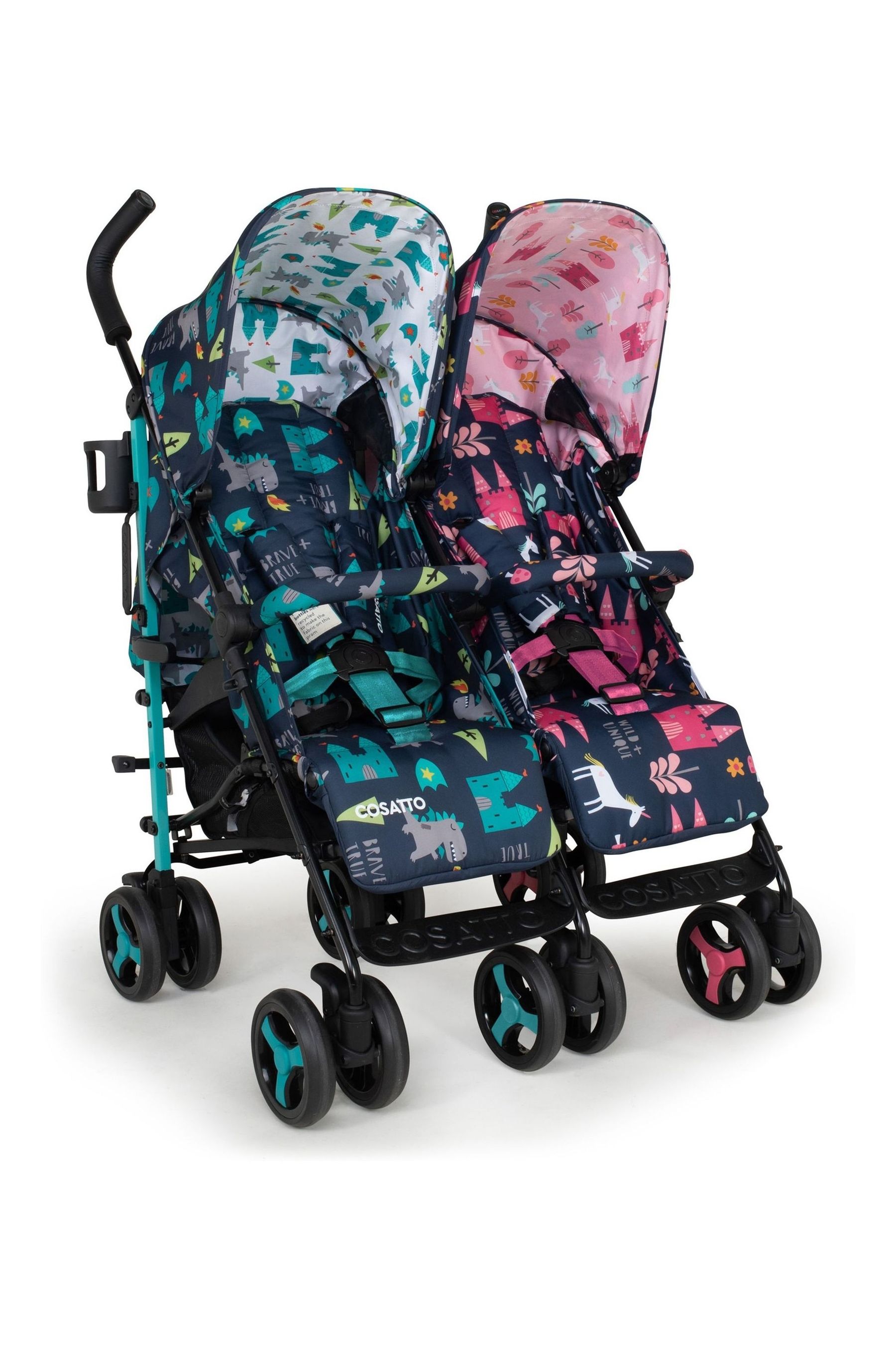 Buy Cosatto Fairytale Supa Dupa Twin Stroller Fairytale from the Next UK online shop