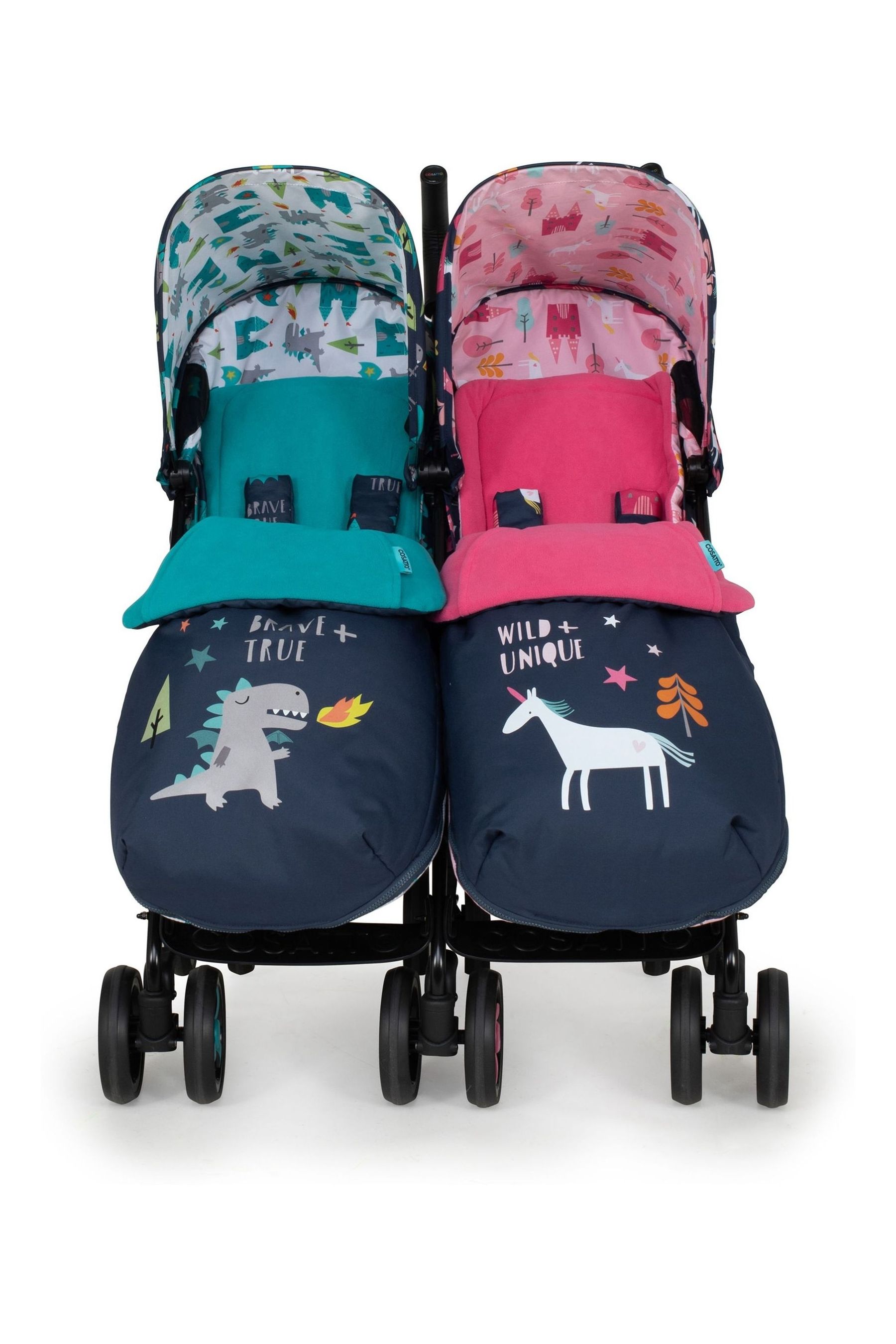Supa dupa double stroller on sale