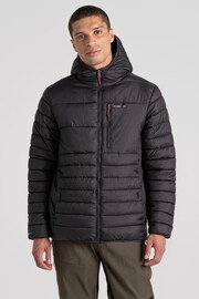 Craghoppers Compresslite VIII Hooded Black Jacket - Image 1 of 7