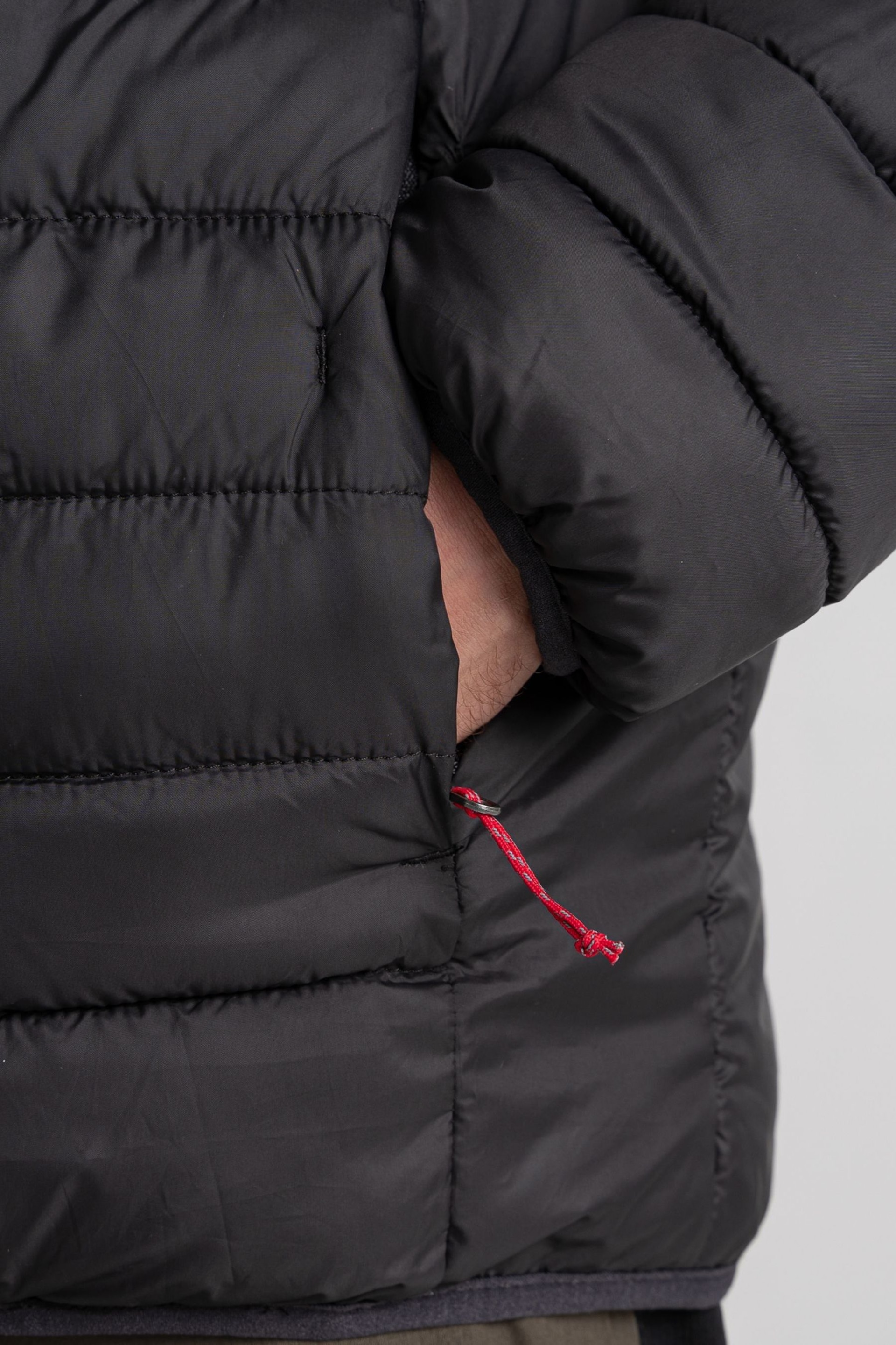 Craghoppers Compresslite VIII Hooded Black Jacket - Image 7 of 7