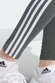 adidas Green Sportswear Future Icons 3-Stripes Leggings - Image 5 of 6