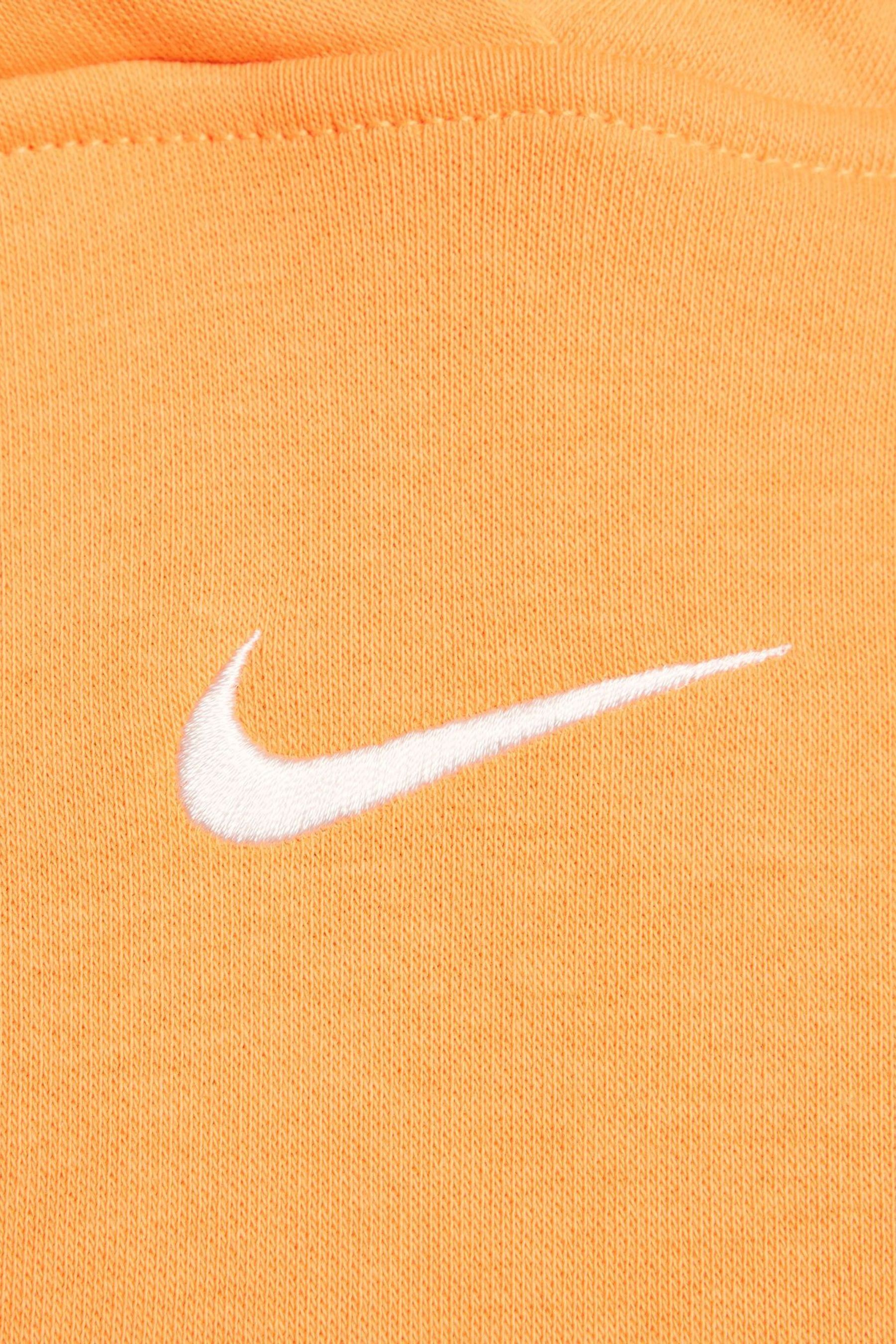 Buy Nike Orange Phoenix Fleece Oversized Mini Swoosh Pullover Hoodie from Next Ireland