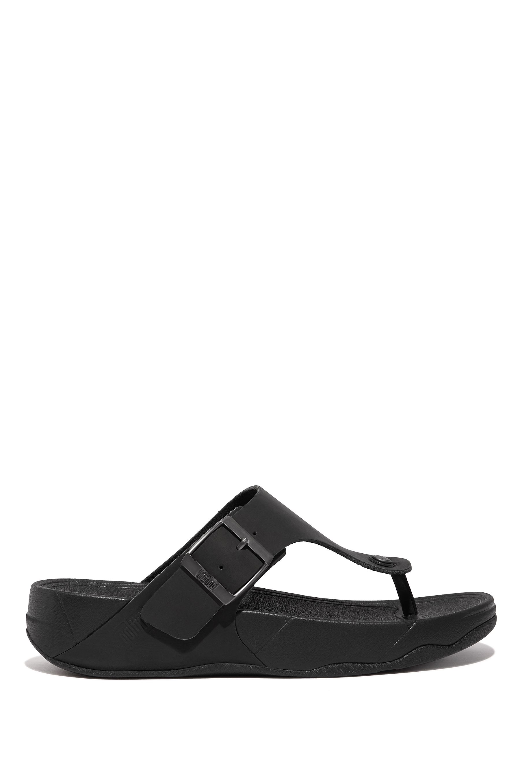 Mens leather toe post outlet sandals uk