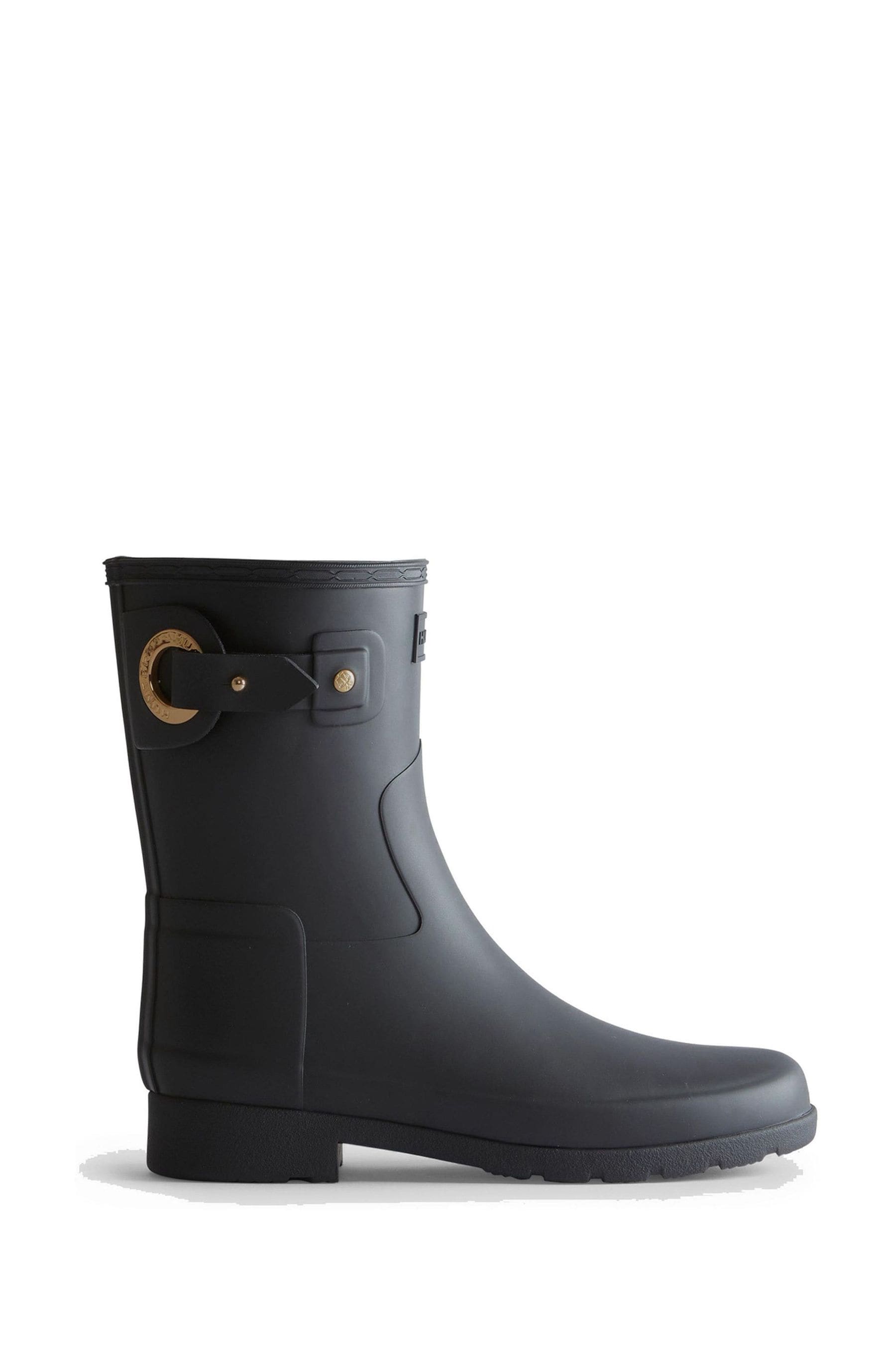 Short black bootie outlet