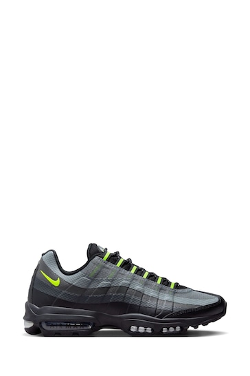Nike Black/Grey Air Max 95 Trainers