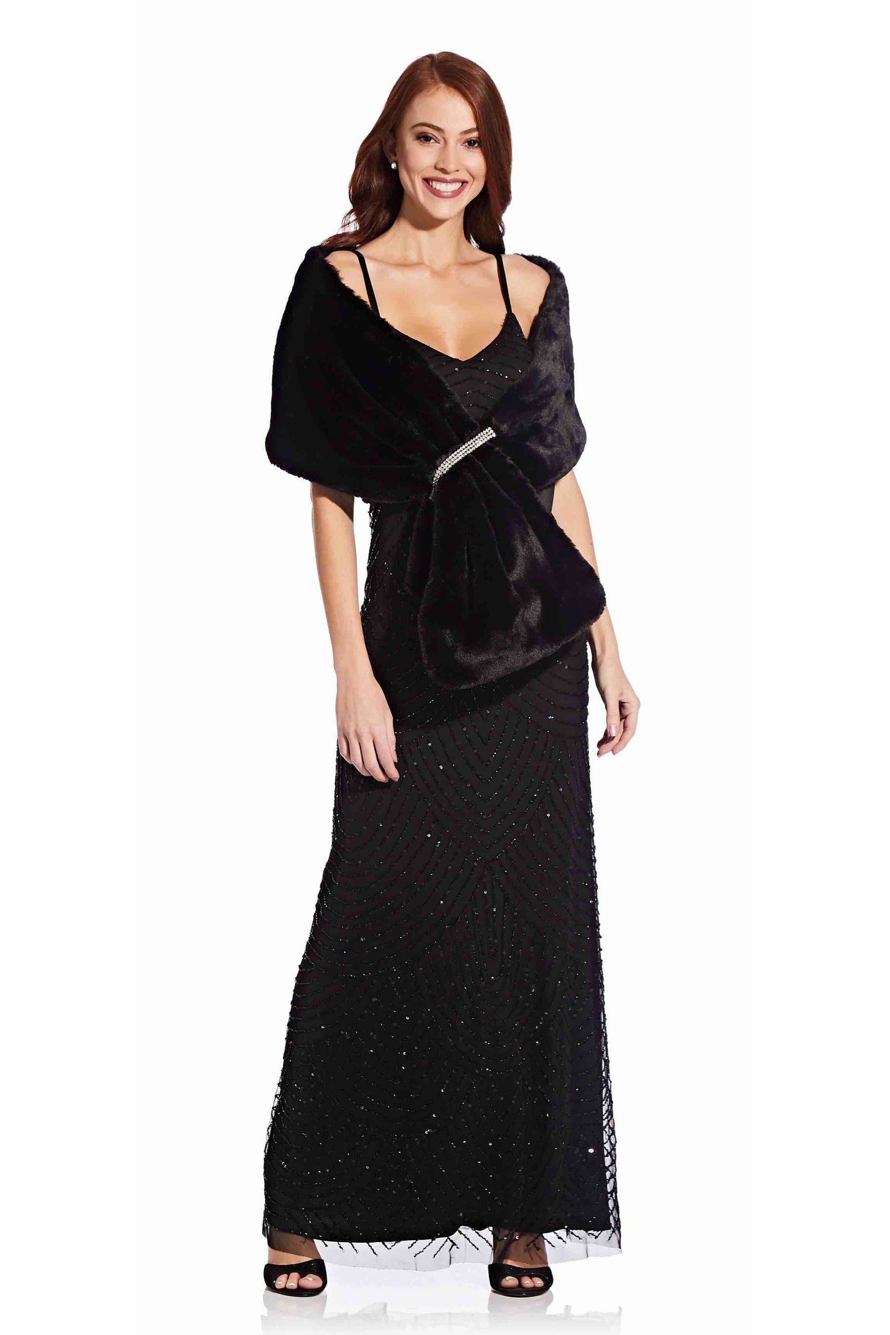 Adrianna papell discount wraps and jackets