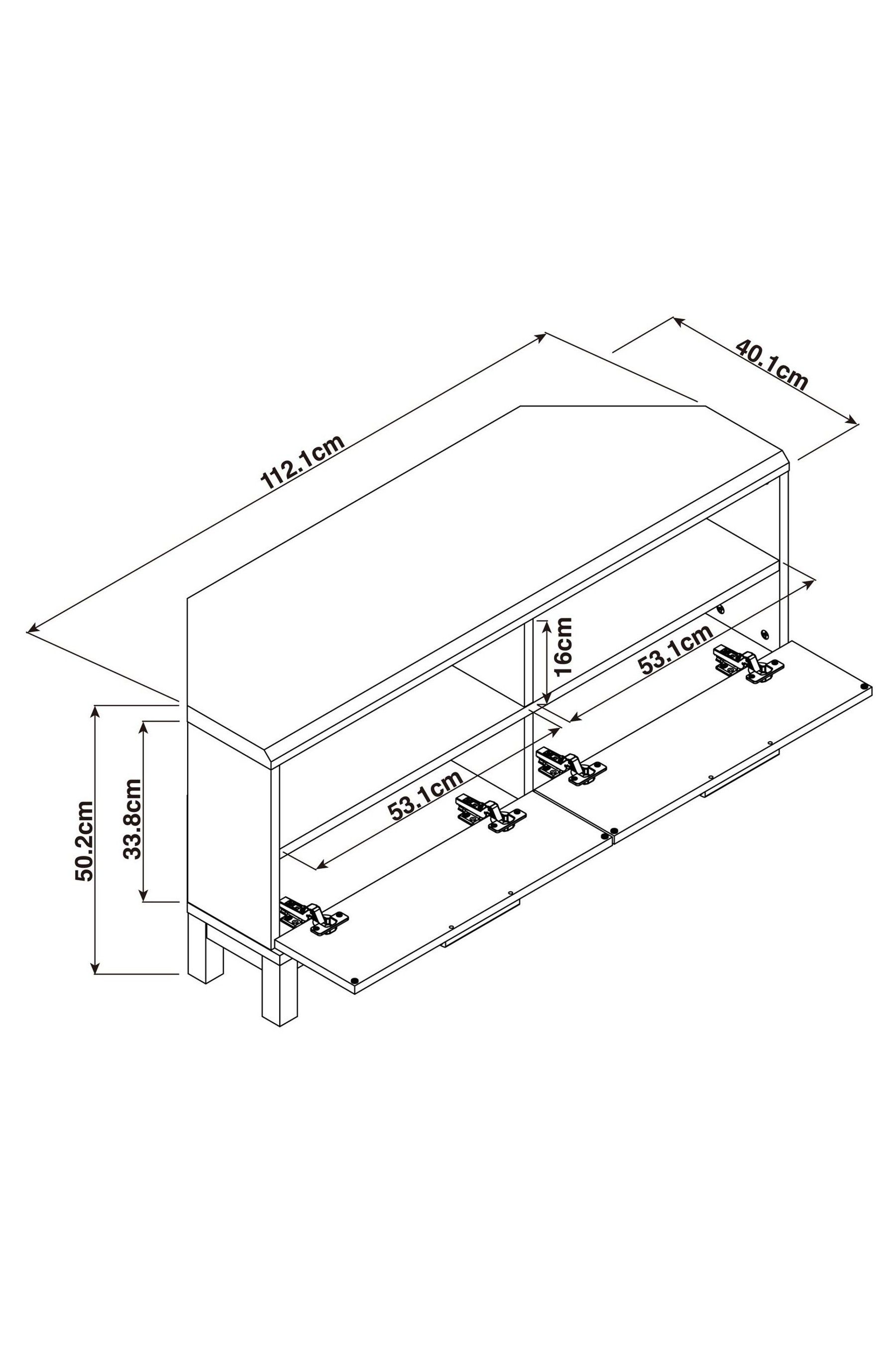 Next bronx corner tv unit sale