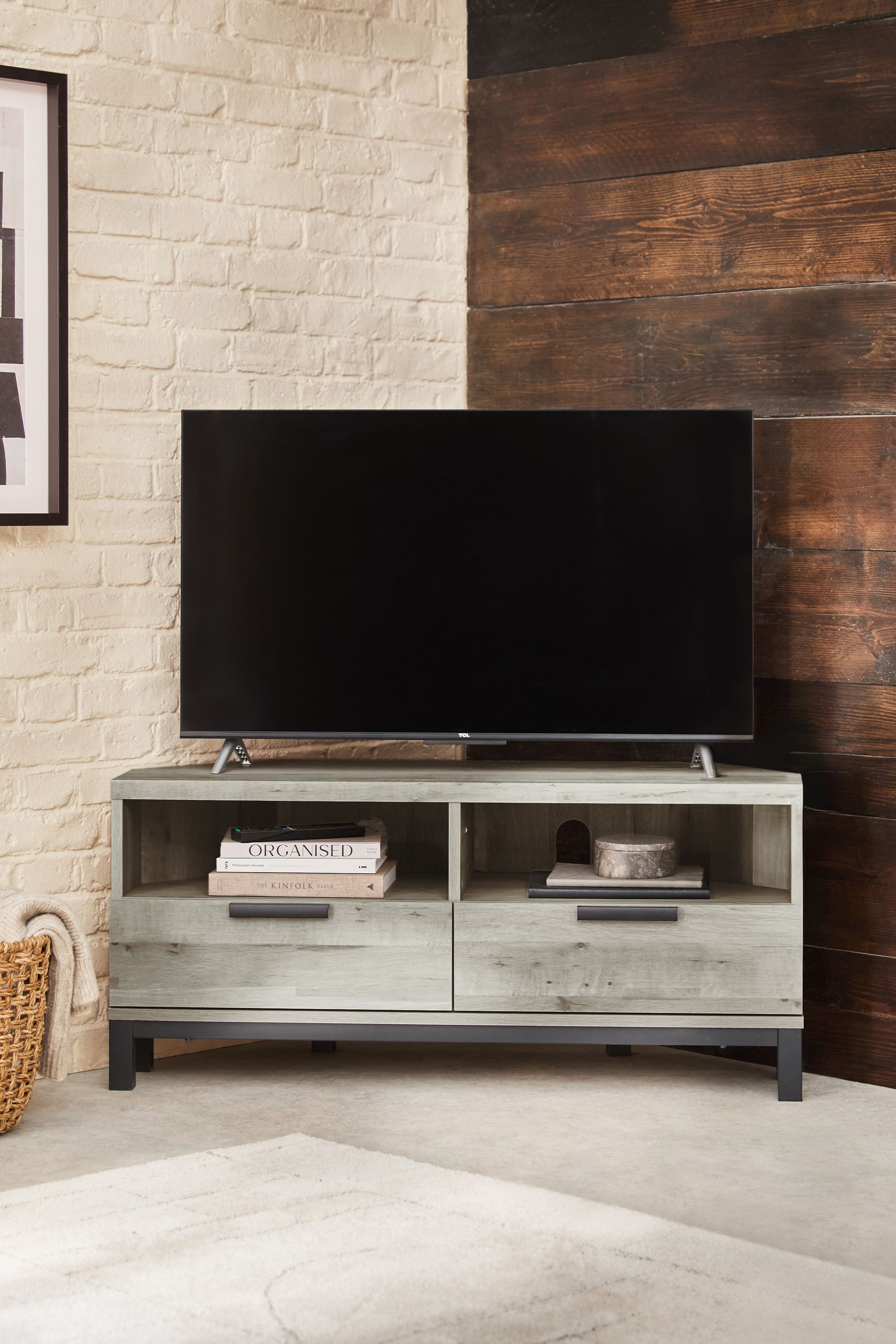 Next bronx corner tv unit discount