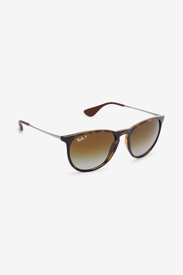 gradient-lenses flat-top sunglasses Schwarz