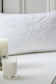 Sophie Allport Grey Bee Cushion - Image 2 of 3