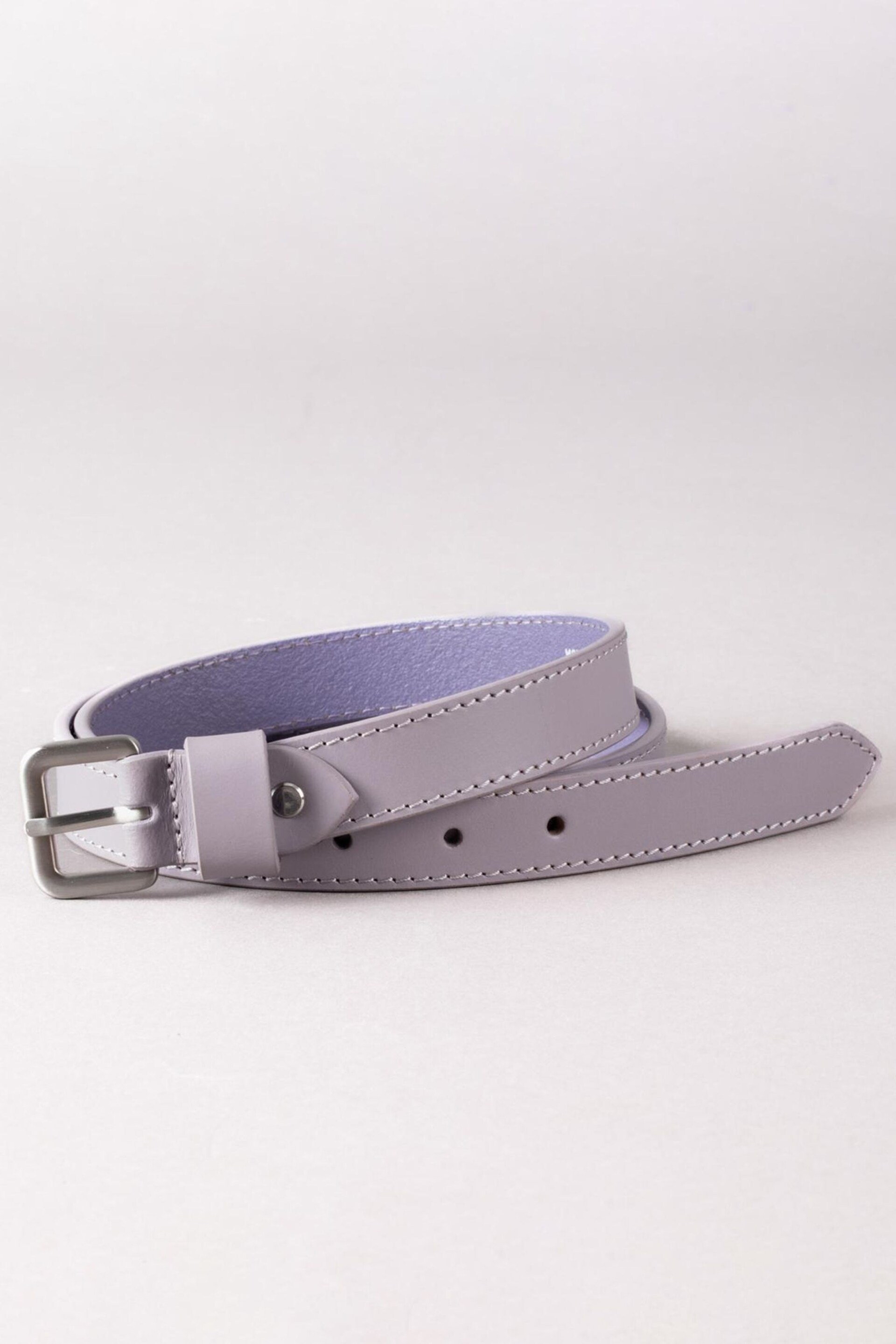 Lakeland Leather Purple Keswick Leather Belt - Image 1 of 3
