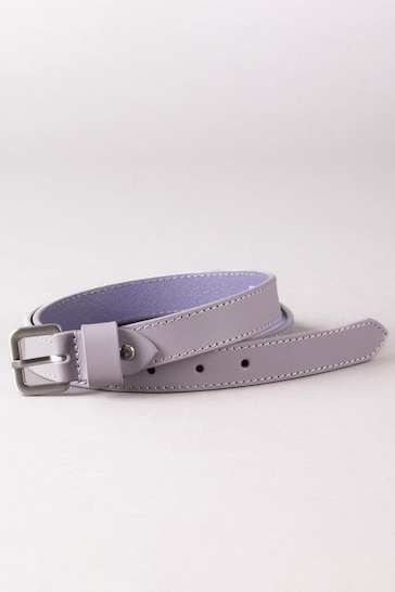 Lakeland Leather Purple Keswick Leather Belt