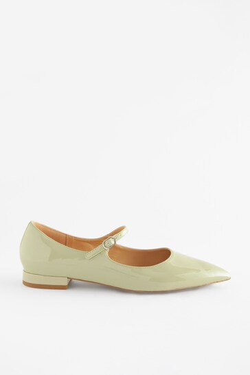 Green Forever Comfort® Point Toe Mary Jane Shoes