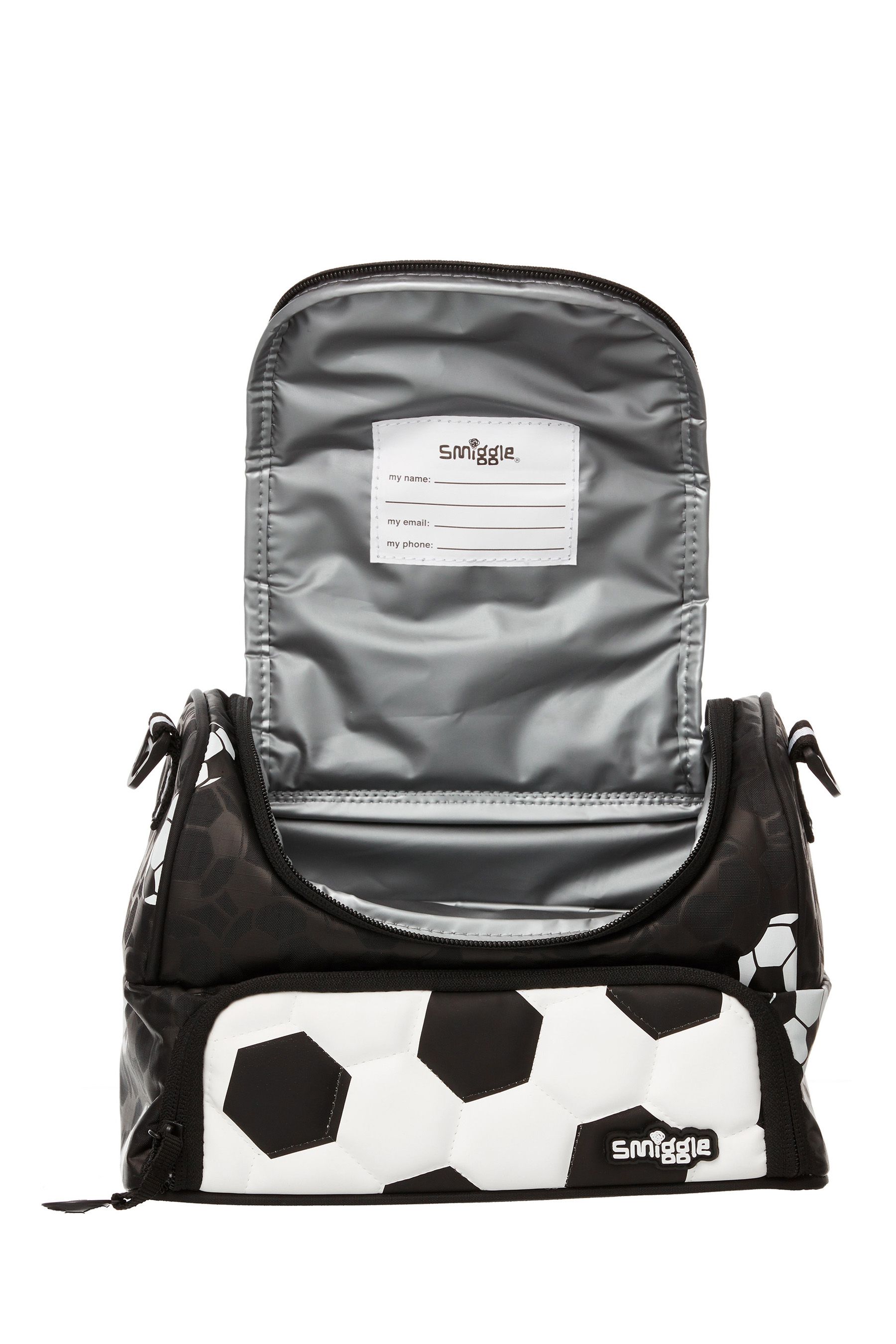 Smiggle football lunch bag hot sale