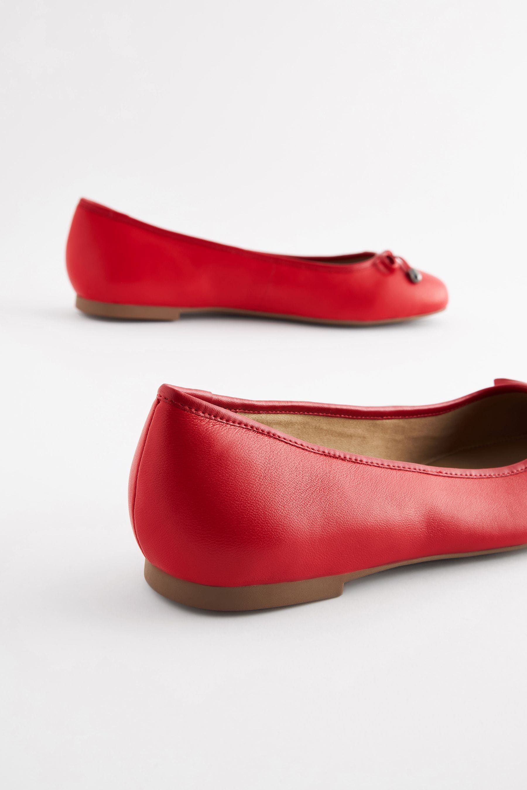 Comfortable red flat shoes sale