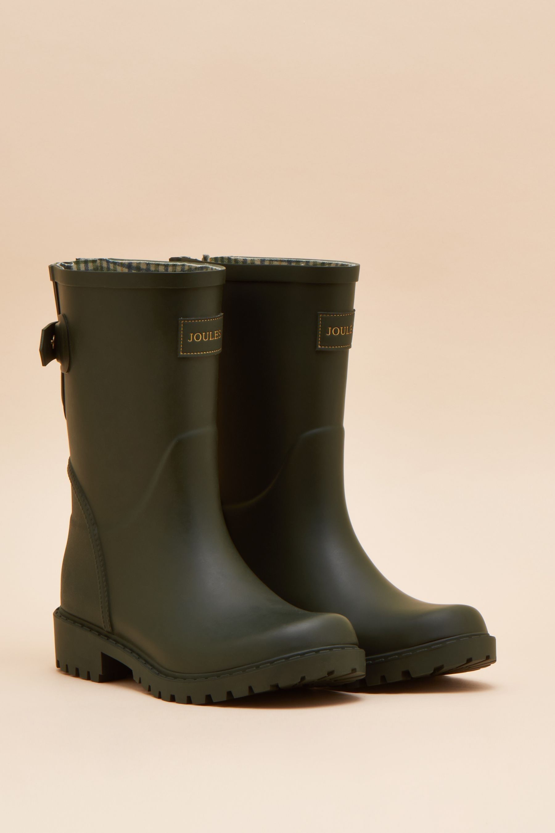 Buy Joules Wistow Green Adjustable Mid Calf Wellies from Next USA
