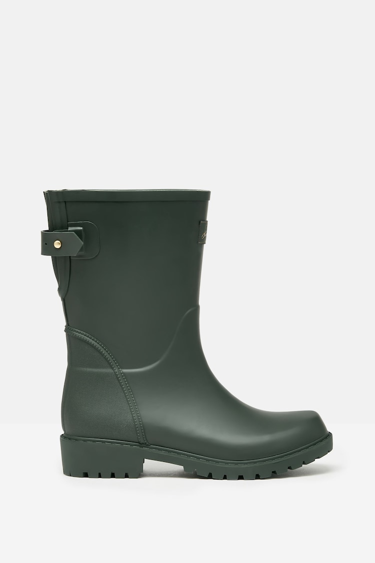 Joules Wistow Green Adjustable Mid Calf Wellies - Image 1 of 6