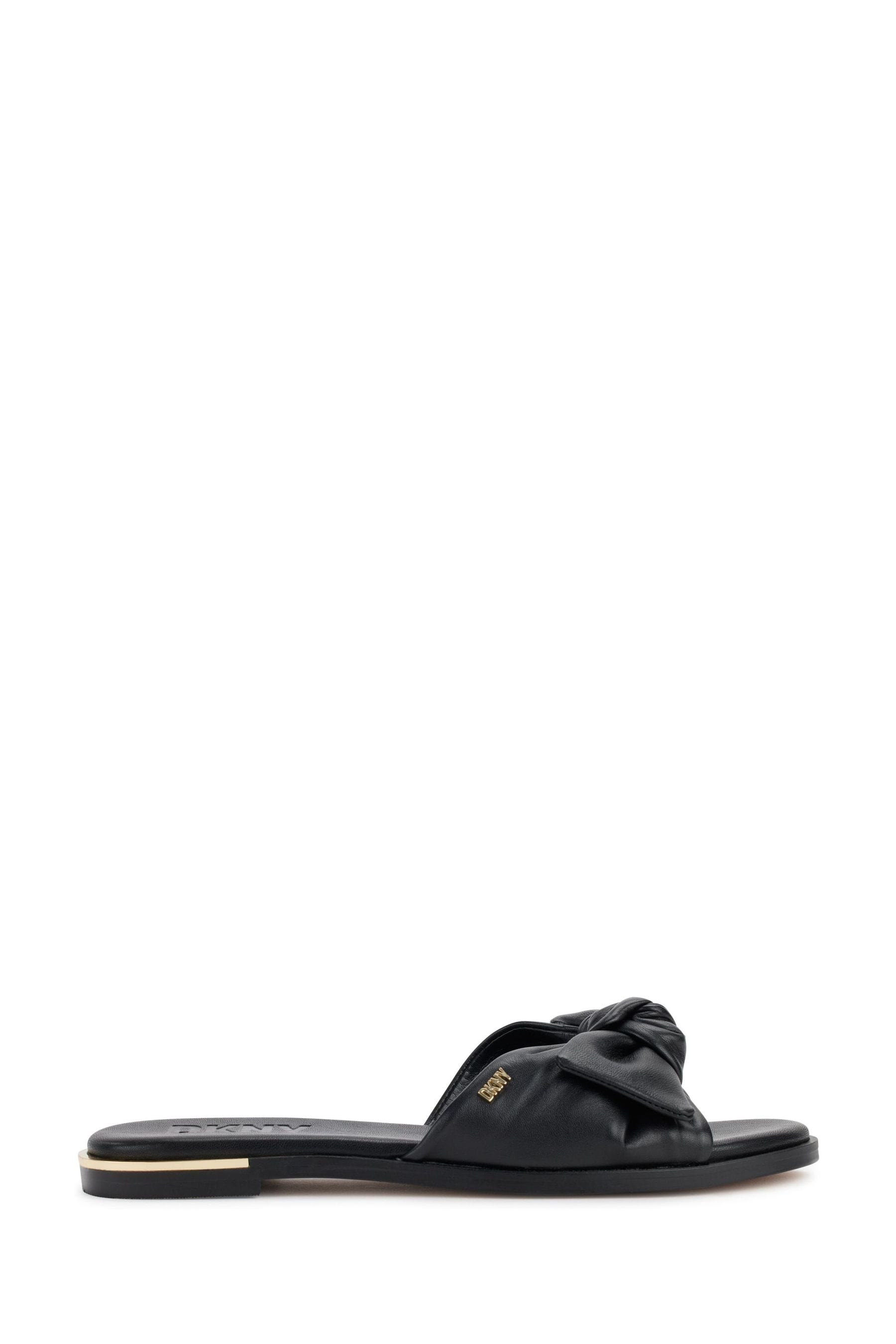 Dkny black slides store