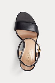 Lauren Ralph Lauren Gwen Nappa Leather Strap Heels - Image 4 of 4