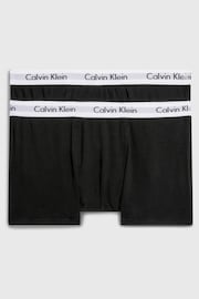 Calvin Klein Black Boys Modern Cotton Trunks 2 Pack - Image 2 of 3